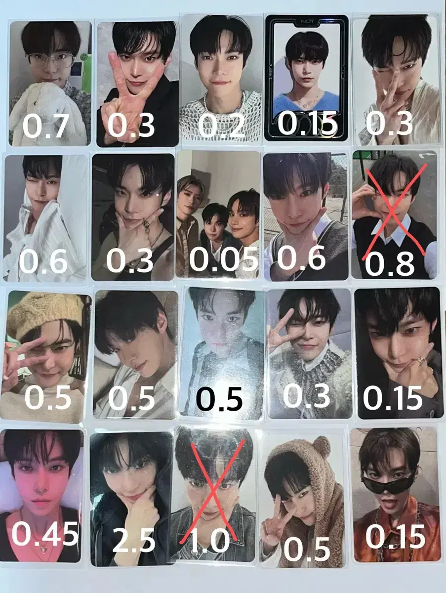 nct doyoung photocard wts nct ld unreleased photocard alfo syseking 127