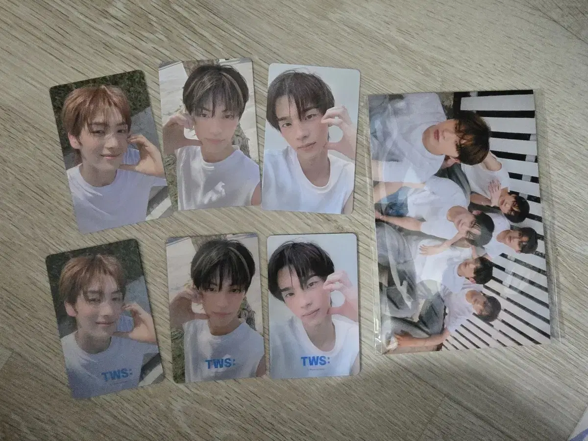 Tours Mini 2 weverse shop Photocard+Mirror 3inset