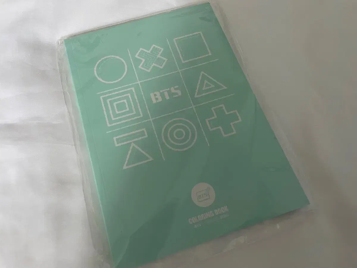 BTS Coloring Book sealed wts