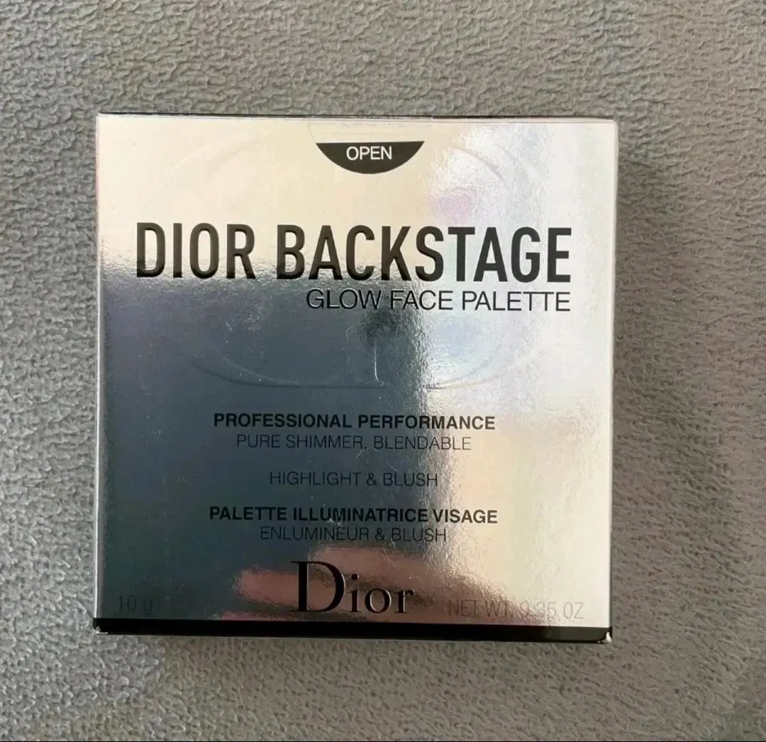 Dior Highlighter Backstage Glow Palette 02 Glitz