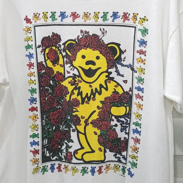 1998s USA Grateful Dead Bear 반팔티- S