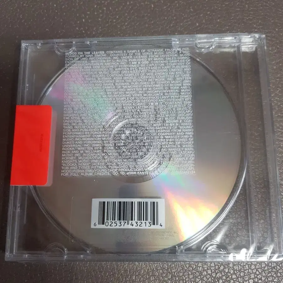 칸예웨스트 yeezus cd