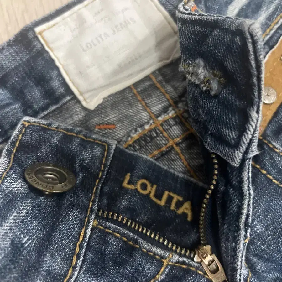 Lolita jeans JPN 빈티지 펑크 십자가 부츠컷 팬츠