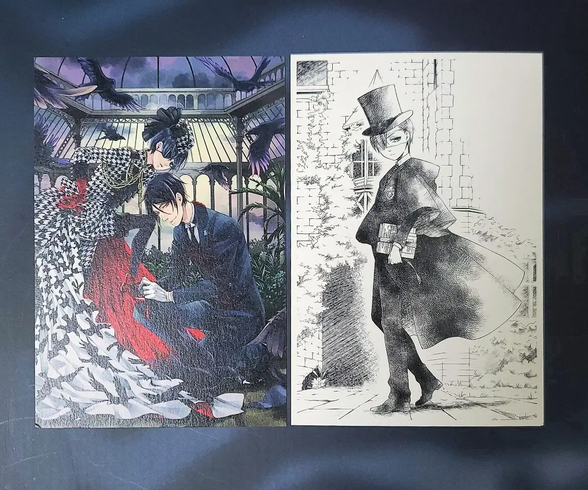 [Bulk] Black Butler Black Label 15th Anniversary Original Post kard Postcard