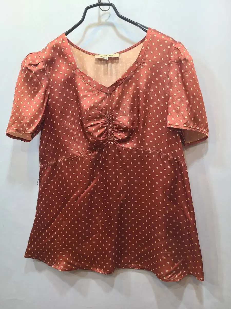 Chloé SEE BY CHLOE Polka dot blouse M H2tr