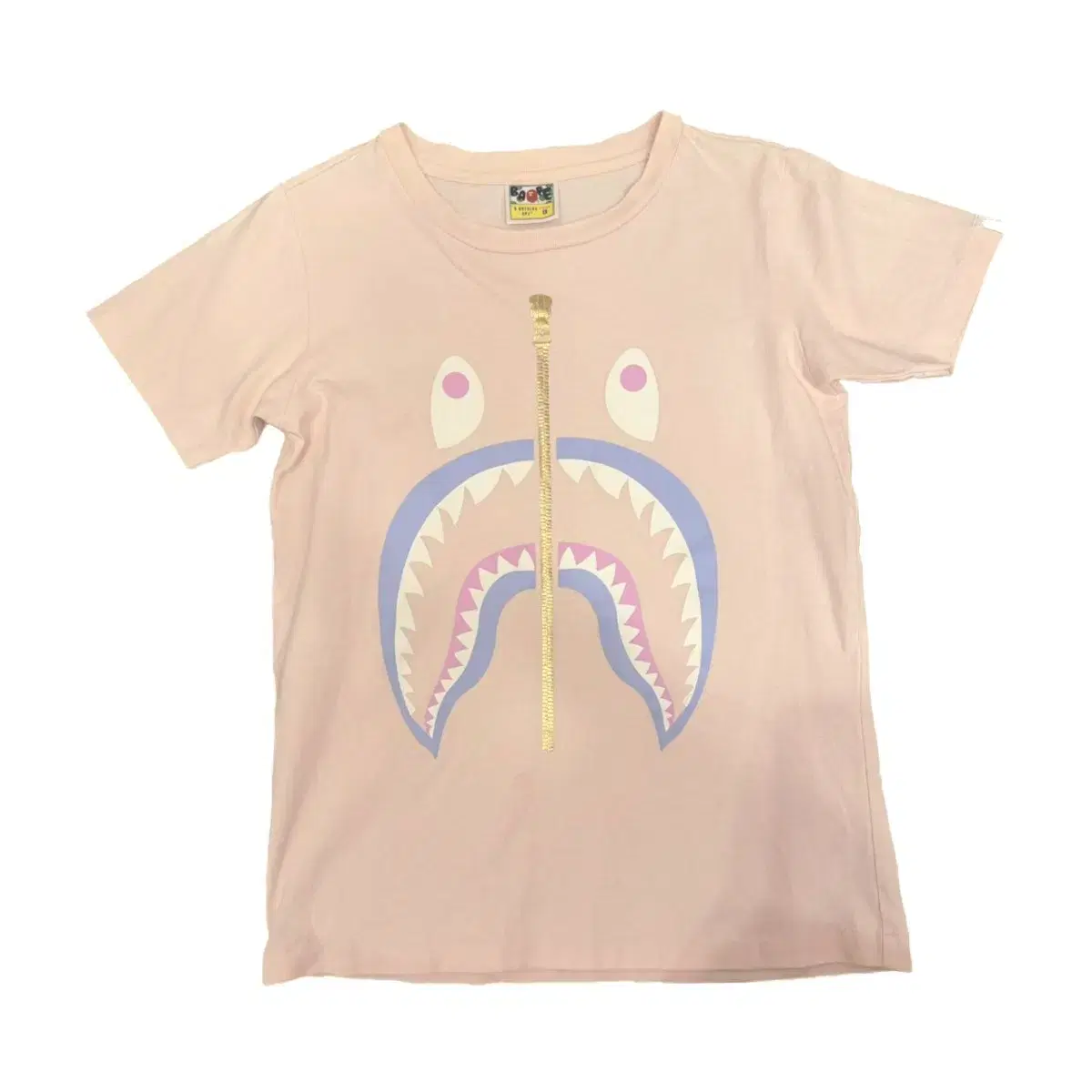 Vape Pink Shark Short Sleeve Tee STC Vintage Baby Bear Jinri Vintage Eco Vintage