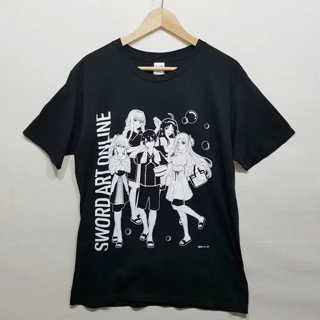 GILDAN Sword Art Online Character T-Shirt Black