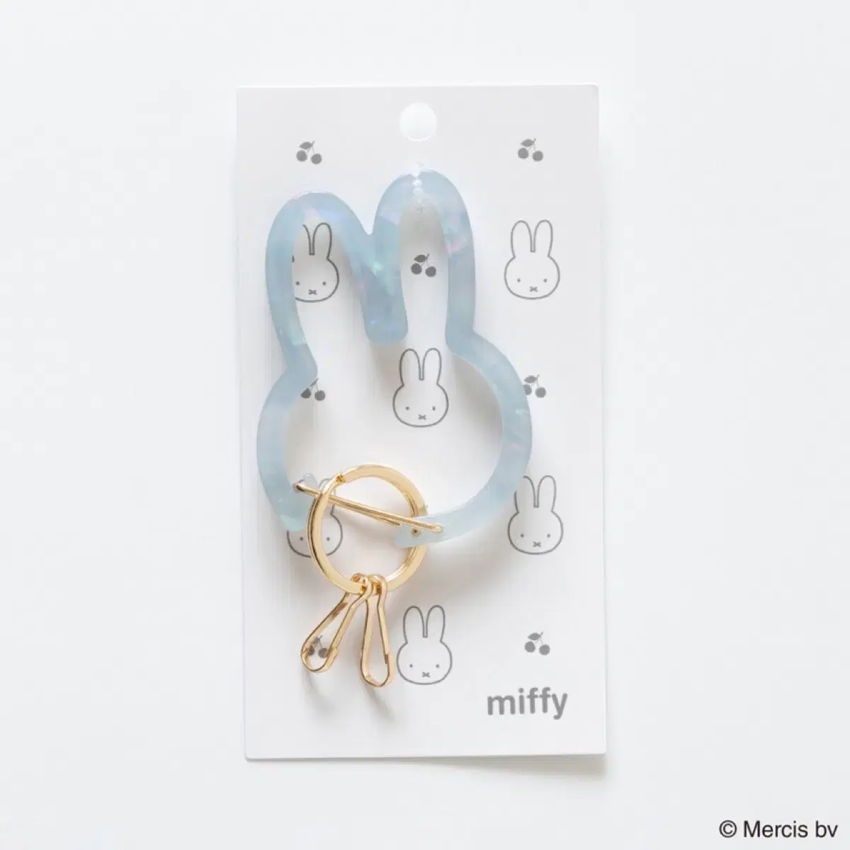 미피 MIFFY DIE CUT 아크릴 카라비너 키홀더 키링