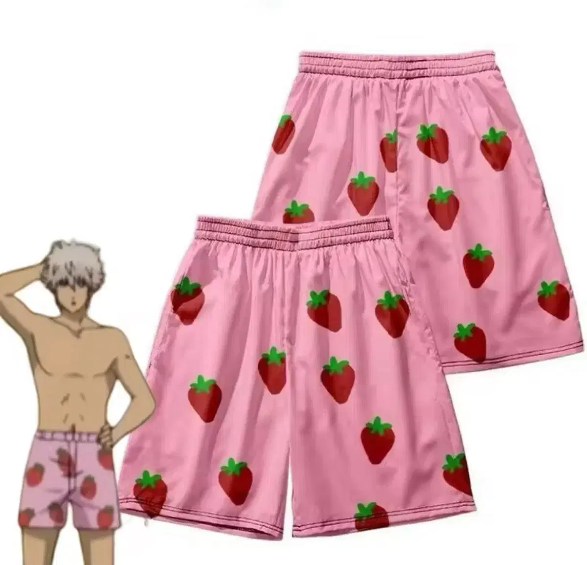 This week only discount) Gintoki Gintoki Strawberry Panties ( Pants )