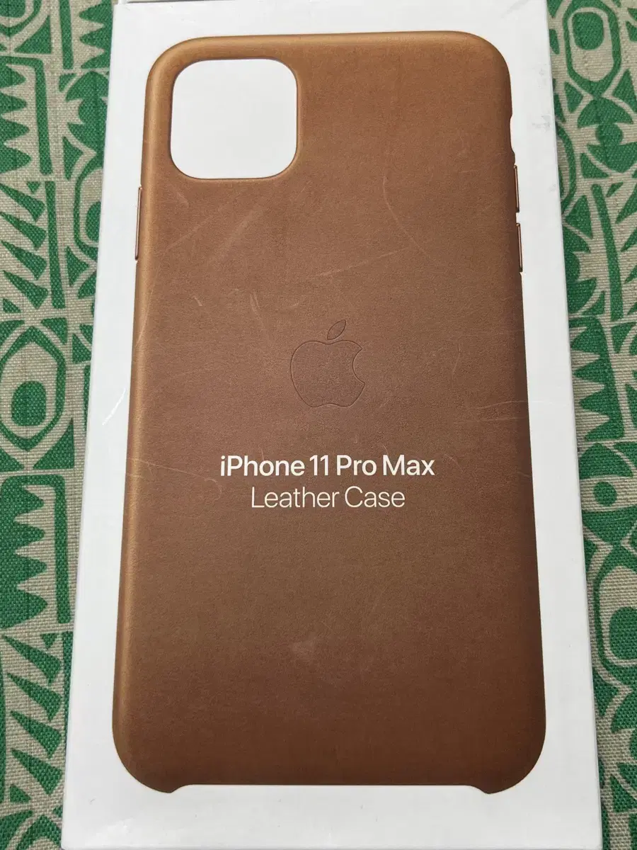 Leather Case for iPhone 11 Pro Max (Genuine Apple) Brown MX0D2ZM/A