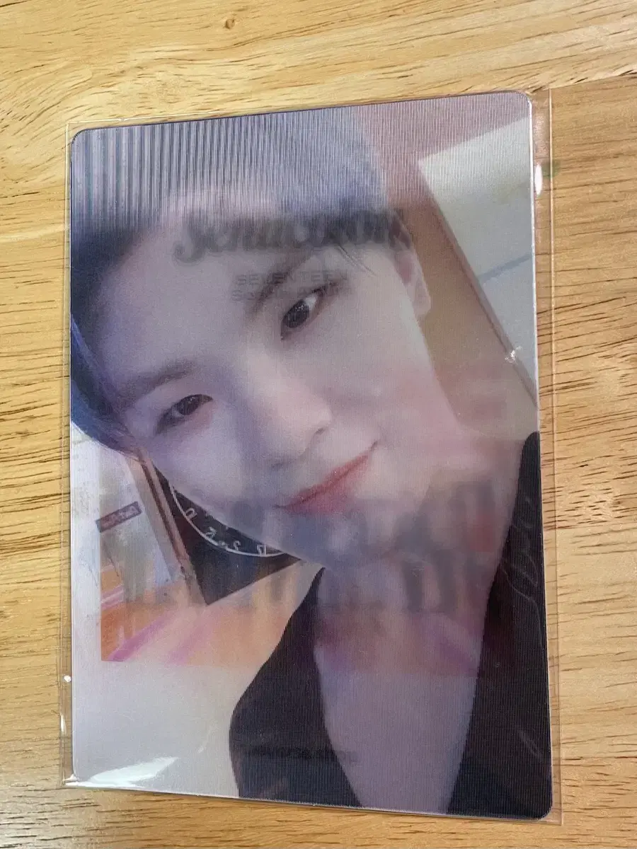 seventeen semi colons weverse lenticular woozi