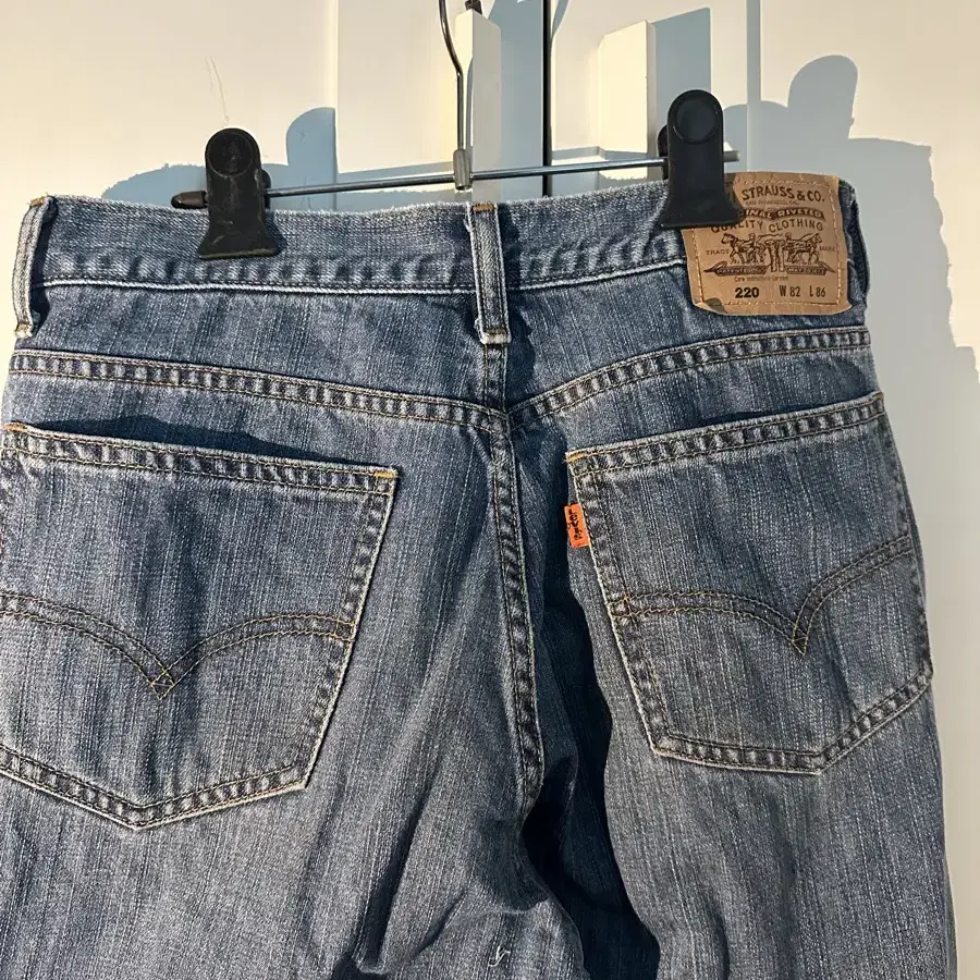 Levis 리바이스 220 워싱 데님 진