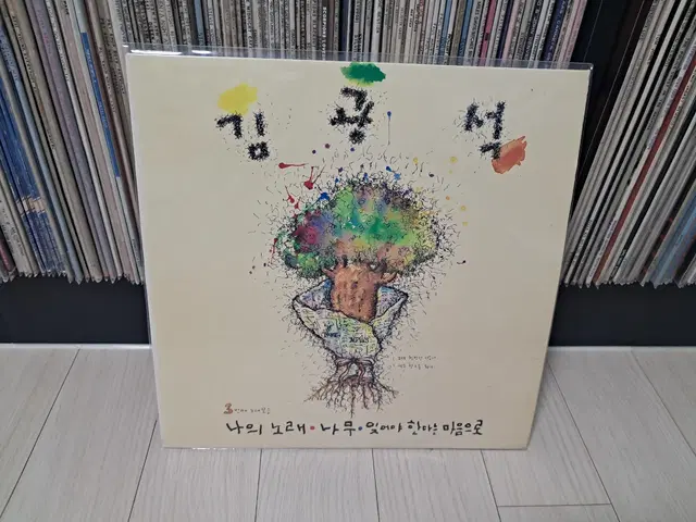 LP..김광석3집 초반(1992년)잊어야한다는