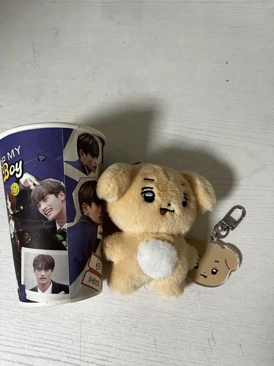 Kum Junhyeon doll Geumjemmi, Geumjemmi keyring, cup holder