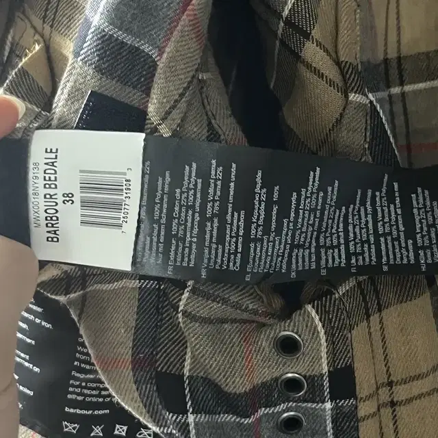 바버 비데일 왁스 자켓 네이비 Barbour bedale