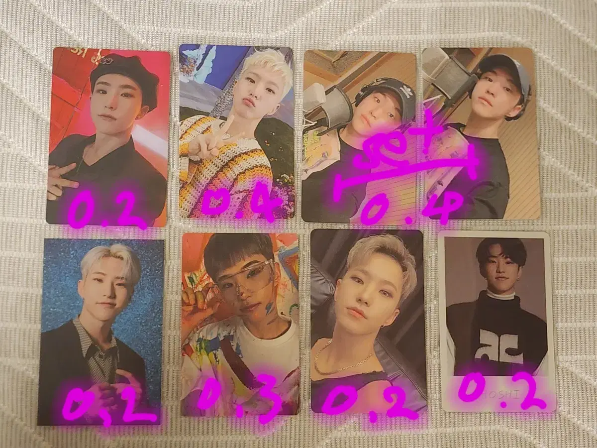 Seventeen hoshi photocard wts Hope Unod Feathersun The Name