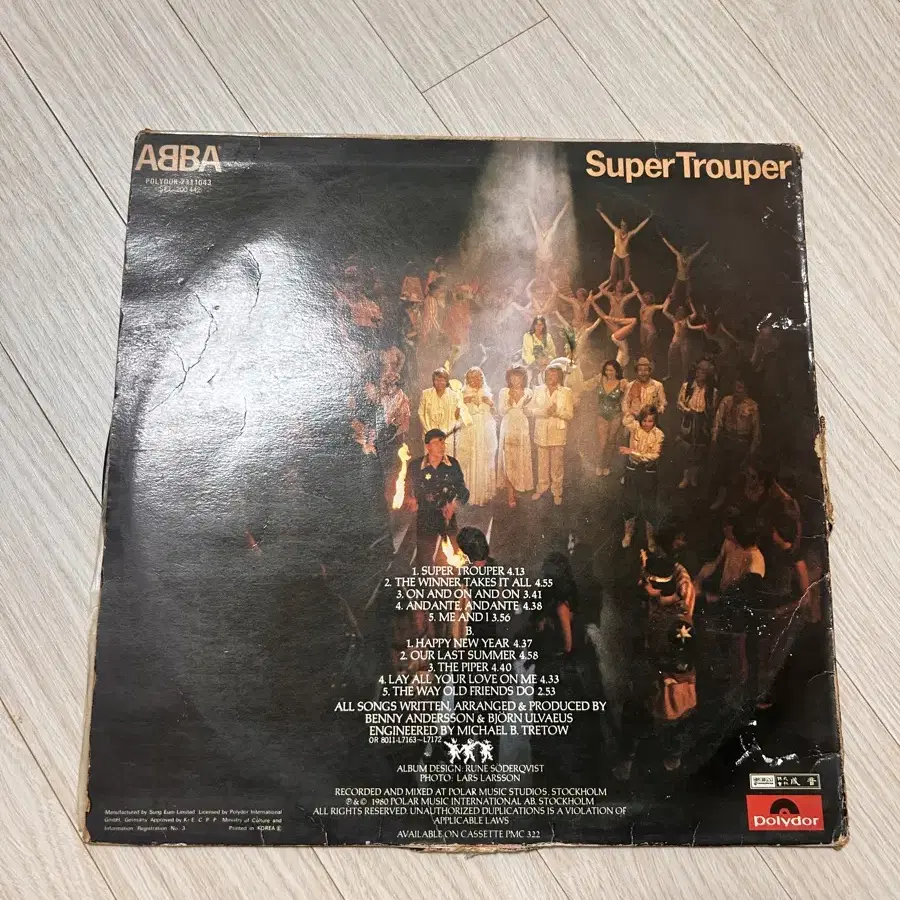 ABBA Super Trouper LP