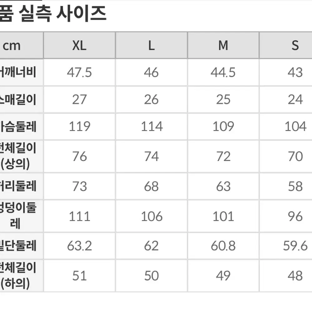 새옷) 스파오 우디 캐릭터 반팔잠옷(L)