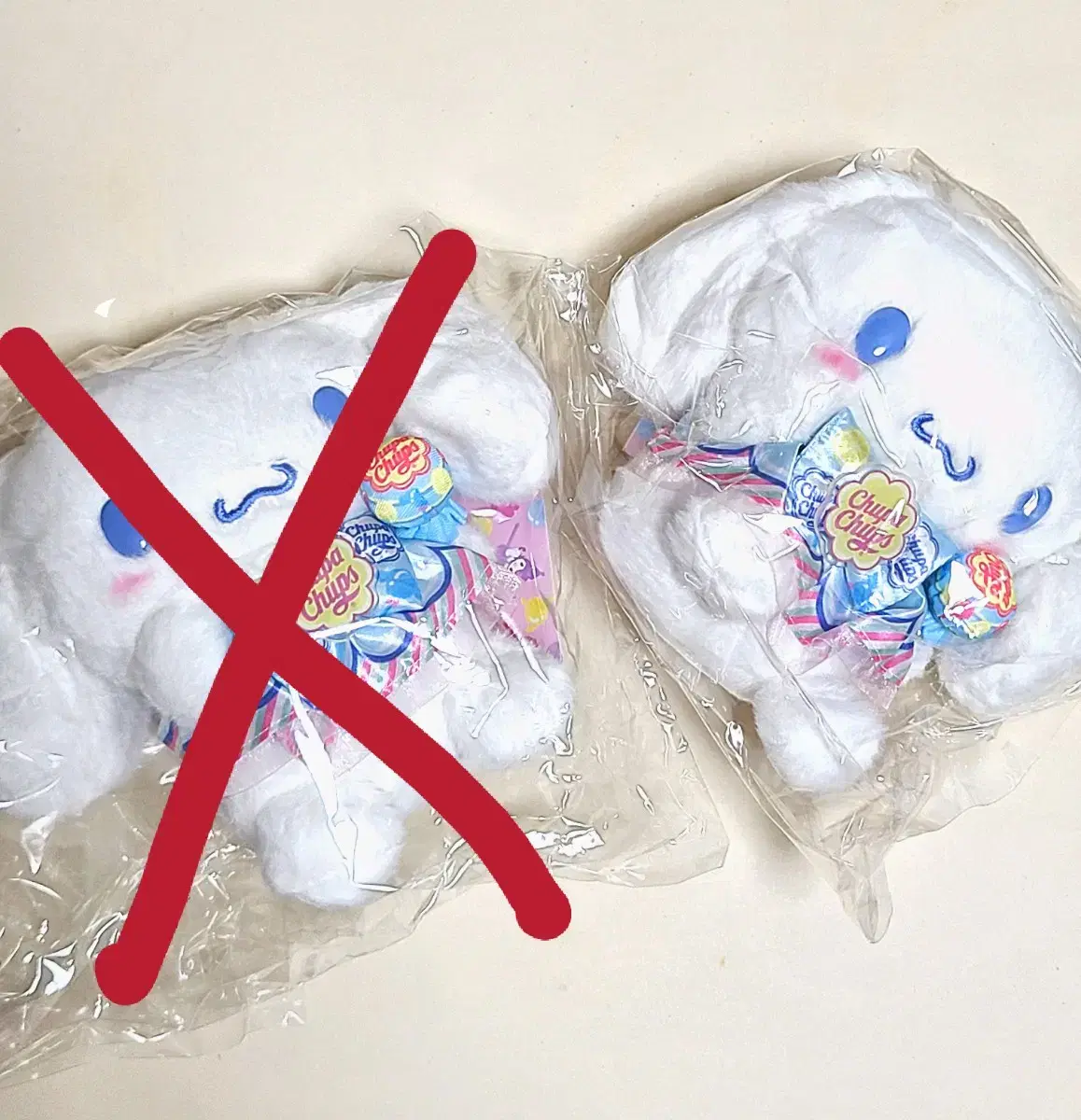 *Quick sale* [Sanrio X Chupa Chups] Cinnamoroll Large Doll (Mascot X) 1st Edition