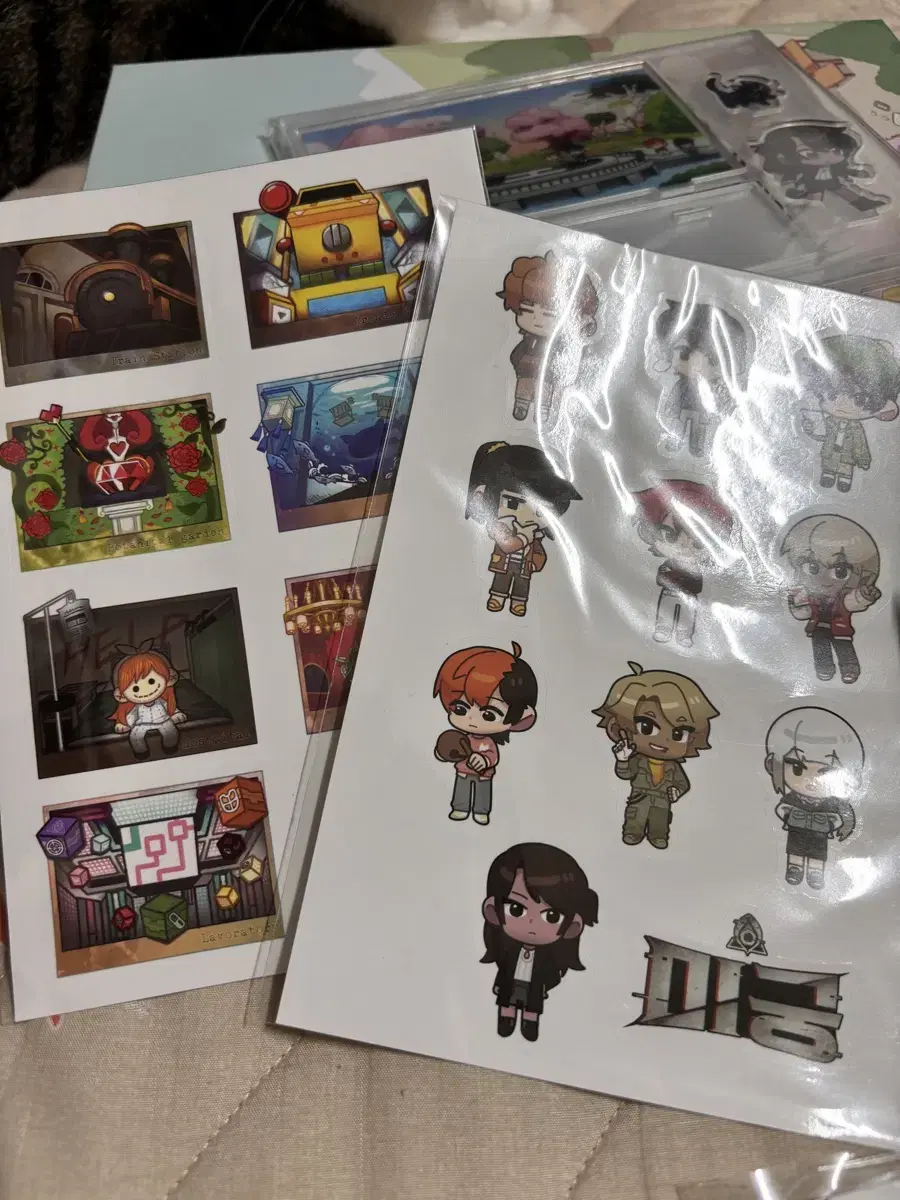 Sleepground Goods Labyrinth Goods sticker sells dioramas in bulk.