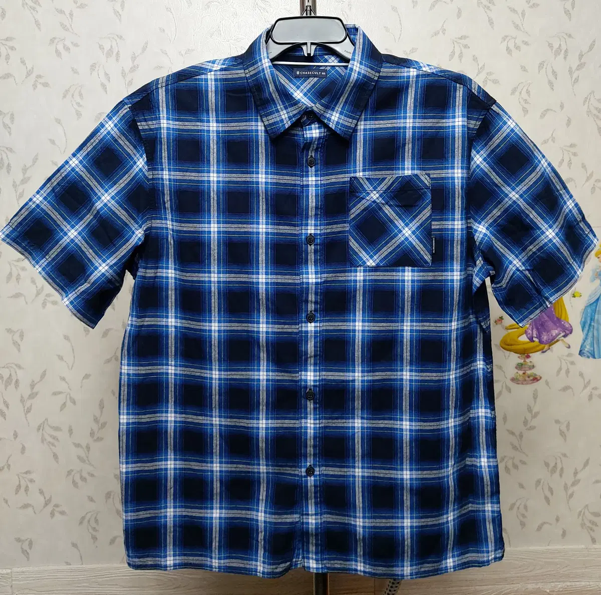 Chase cult 100-110 casual pocket short sleeve shirt short sleeve southern shirt. Class A.