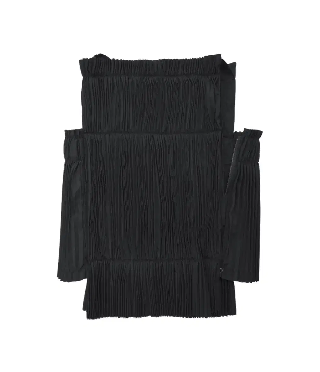 에옹쓰 eonts square pleats top black