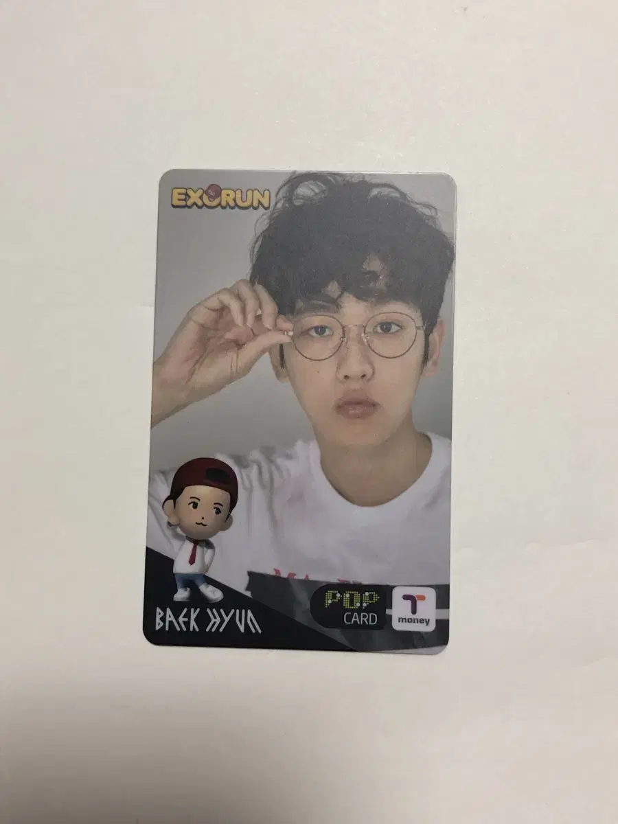 Exo baekhyun T-Money Pop Card