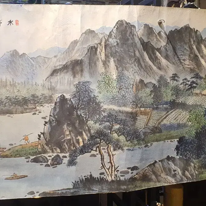 동양화 산수풍경 그림