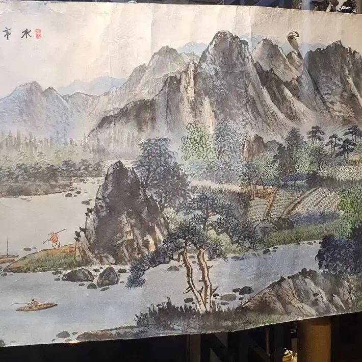 동양화 산수풍경 그림