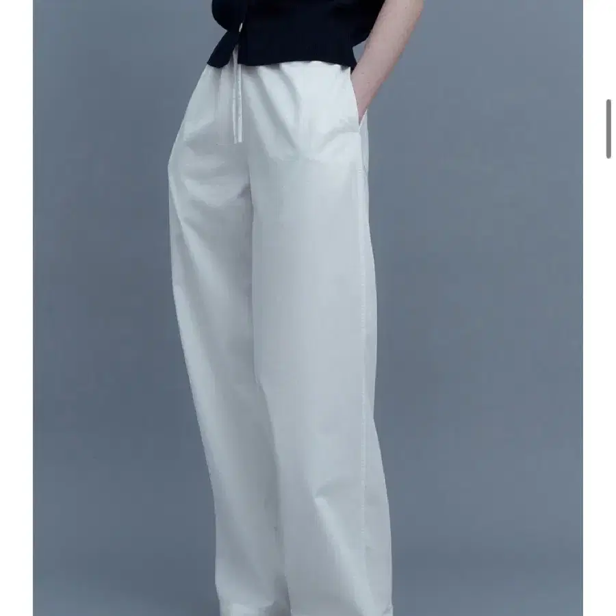 [새상품] 유라고 comfort string pants