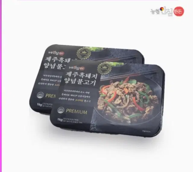 농협안심 제주흑돼지 양념불고기1kg