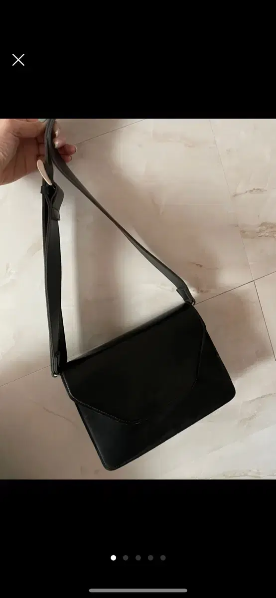 Crossbody Bag/Black (Adjustable Strap)