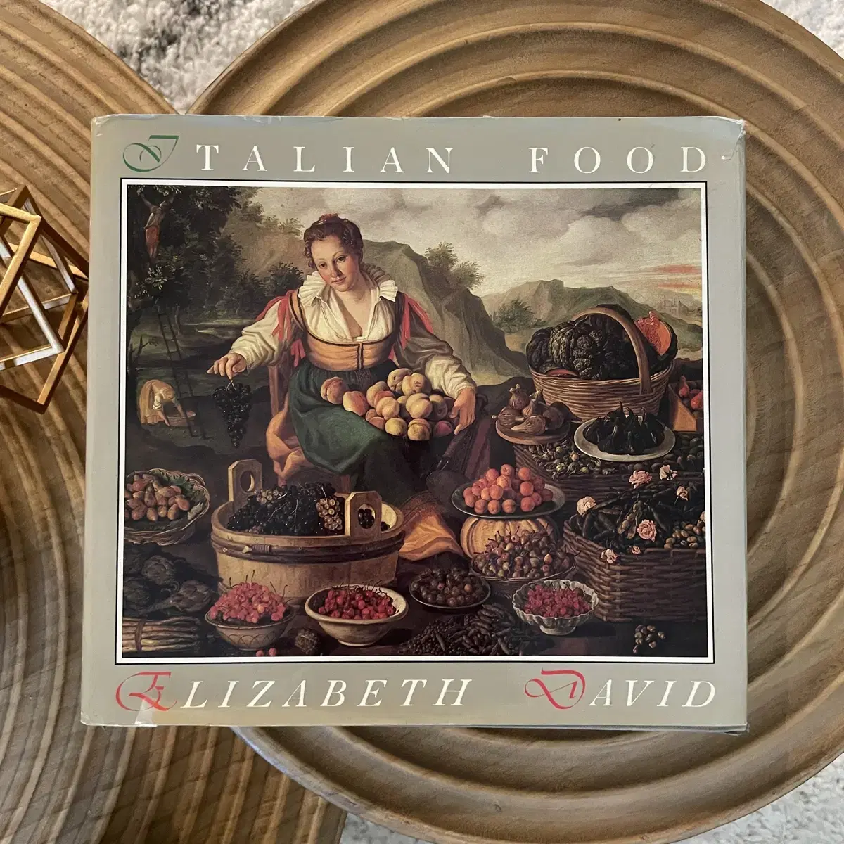 Vintage Italian Food Masterpiece Food Book