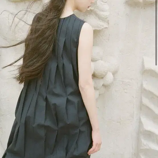 lfm back plisse dress lfm원피스