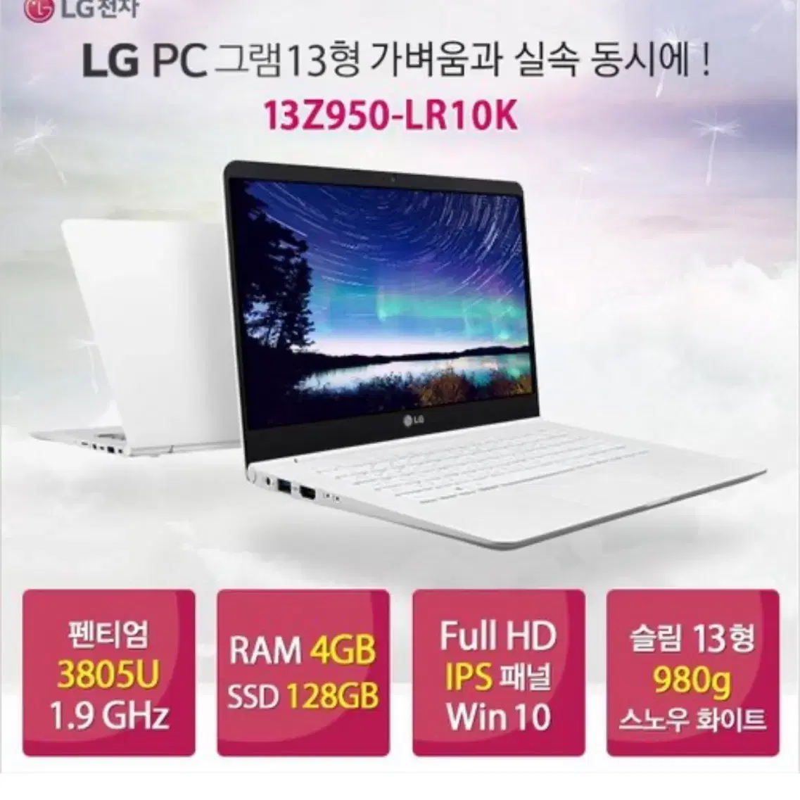 LG 그램 13Z950-LR10K