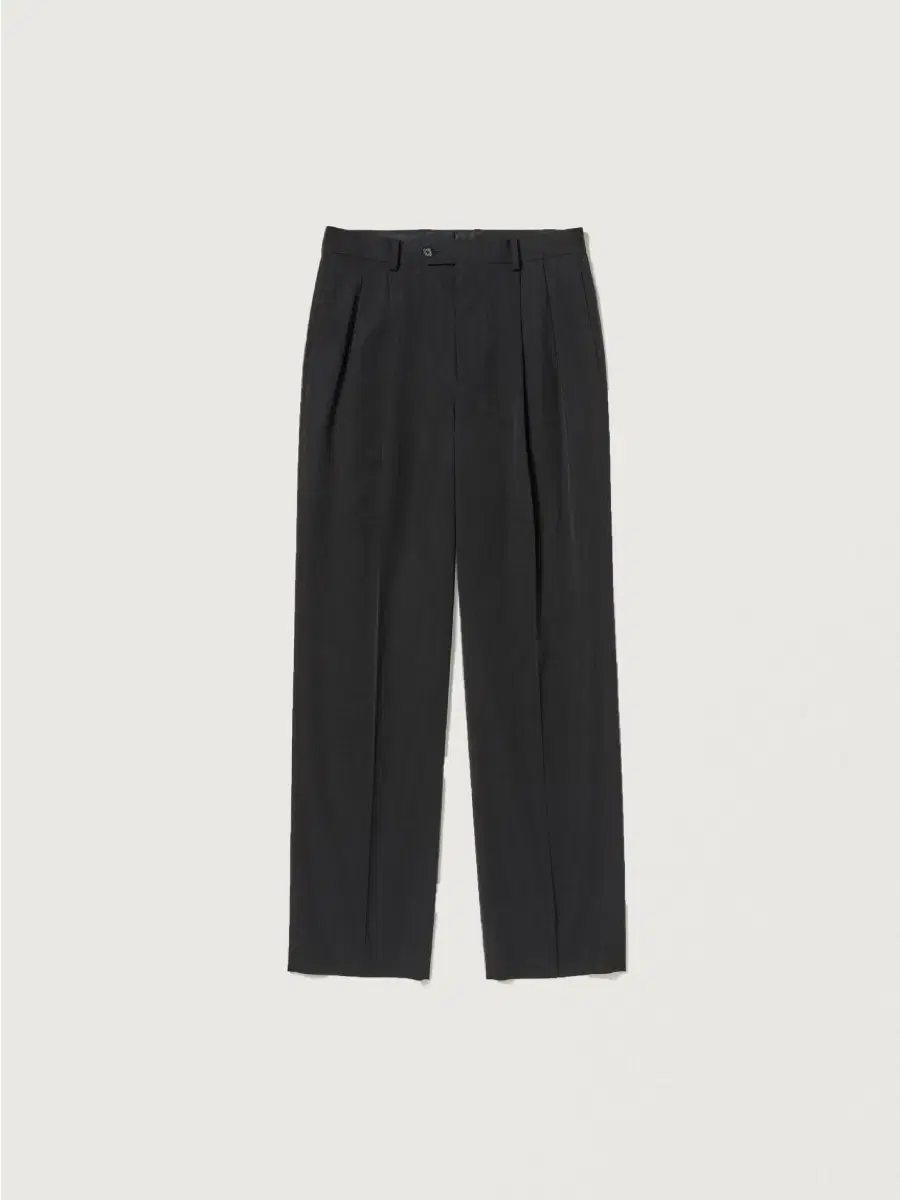 Aurari / Lightweight Woolmax Two-Tuck Slacks / 3