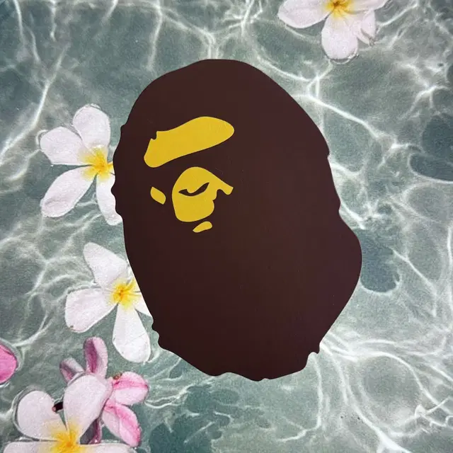 A BATHING APE APE HEAD COASTER