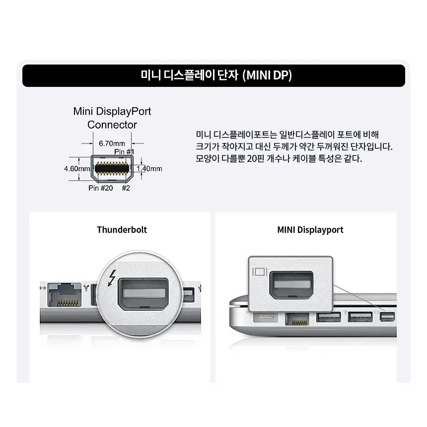 DP 1.2 to HDMI 1.4 모니터 변환 기본케이블 1.8m