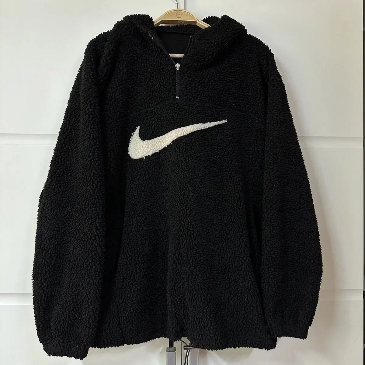 Nike Black Hooded Vahn Zip-up Hoodie