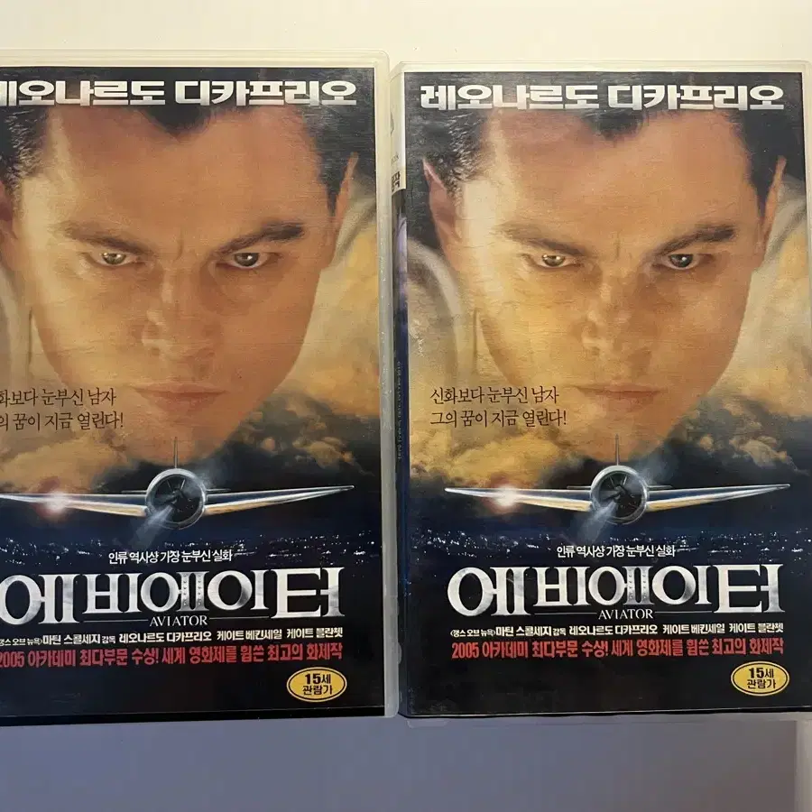 레오나르도 디카프리오 VHS 비디오테이프 조니뎁 메릴스트립 토탈이클립스