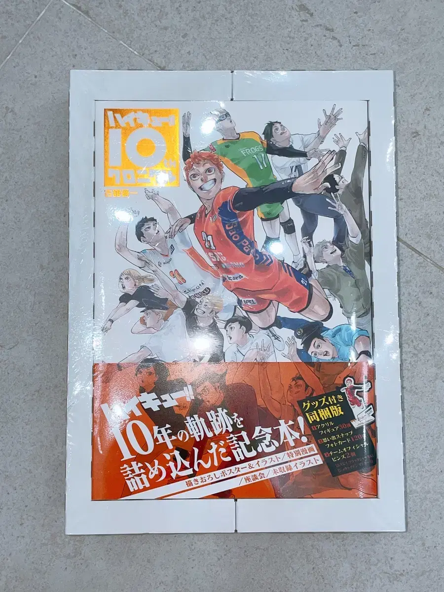 Haikyuu Chronicle limited edition sealed NEW! acrylic Badge Book Photo Card