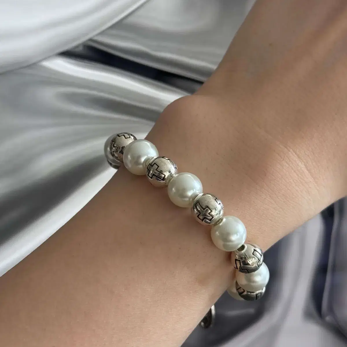 pad pearl bracelet