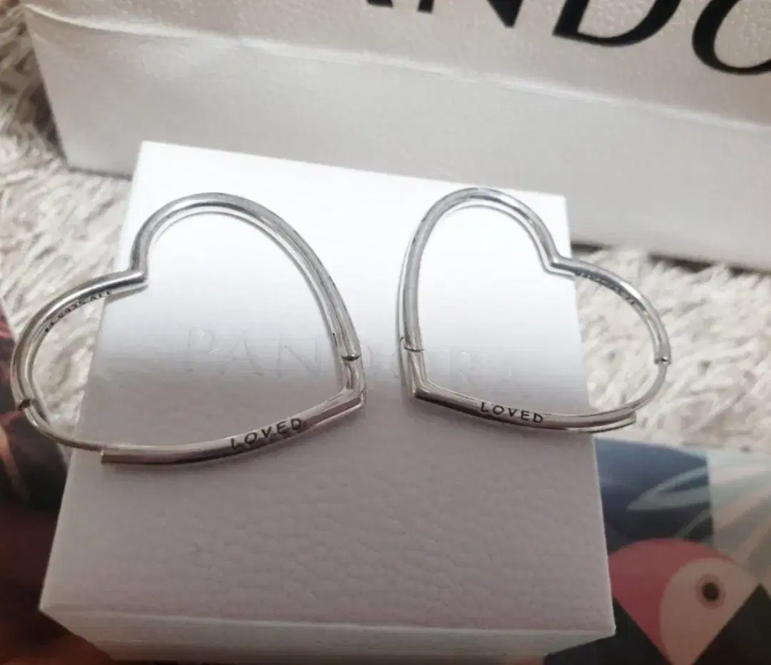 Pandora Heart Hoop Earrings S New Products