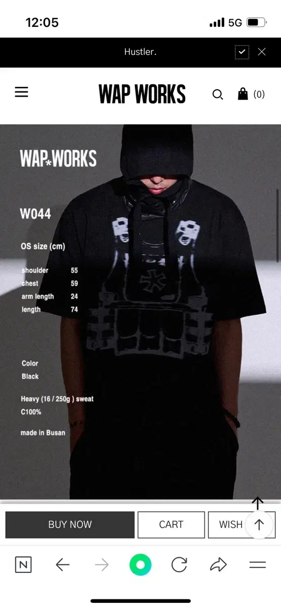 Wap works T-shirt 03 New