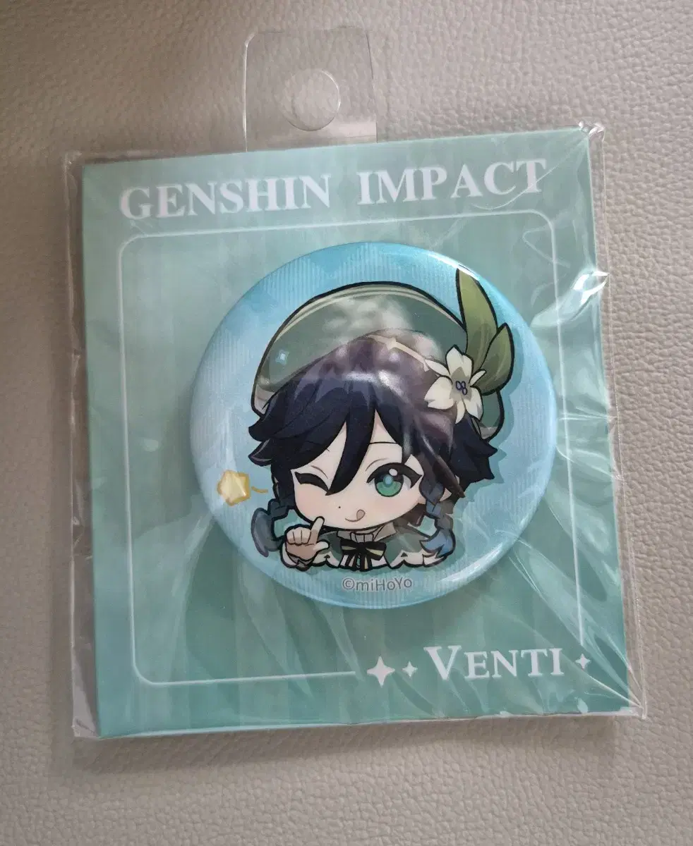 Genshin Impact Venti Can Badge sold~!