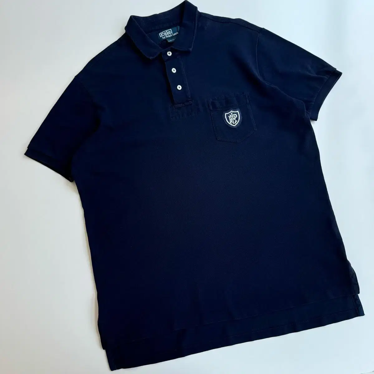 Polo Polo Ralph Lauren Embroidered Iconic Half Rugby Tee