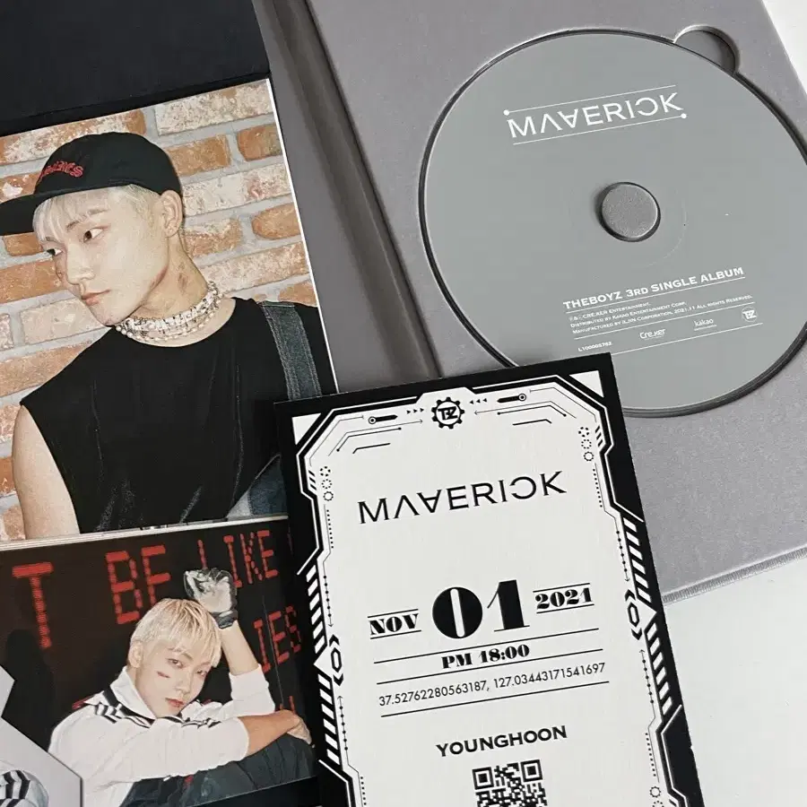 더보이즈 maverick 개봉앨범 판매