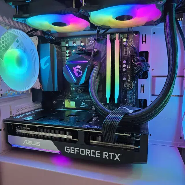 라이젠 5800X, 3060ti 조합 게이밍 컴퓨터