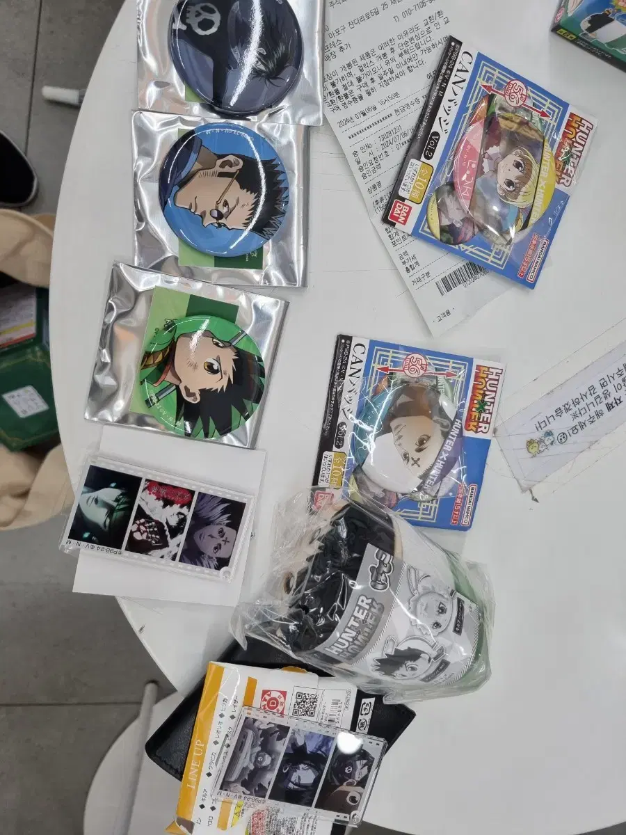 We sell Chloe, Fei Tan, Gon, and Rio merchandise.