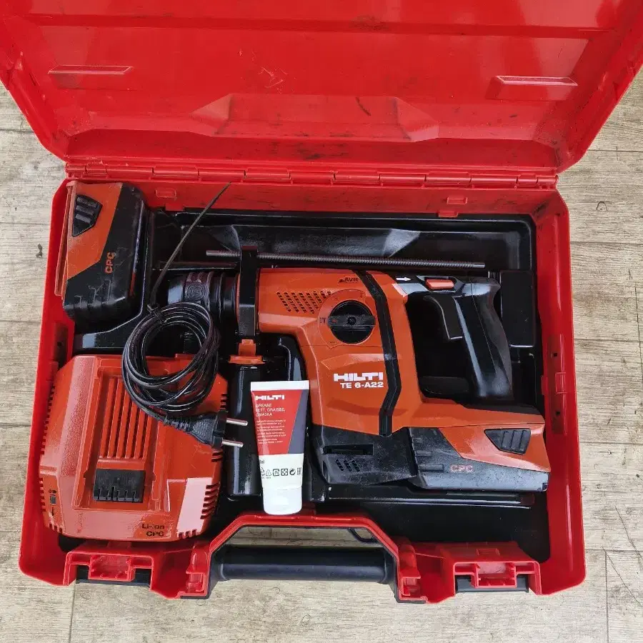 [HILTI]힐티충전함마드릴TE6A22AVR 4세대신형2023 풀쎄트